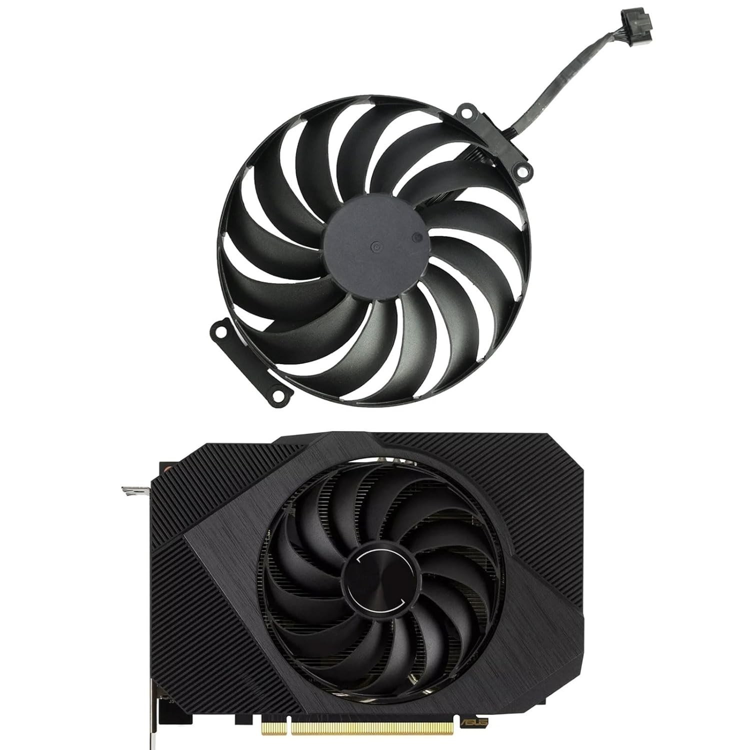 Replacement GPU Fan 95MM 6PIN CF1010U12D for ASUS Phoenix RTX 3060