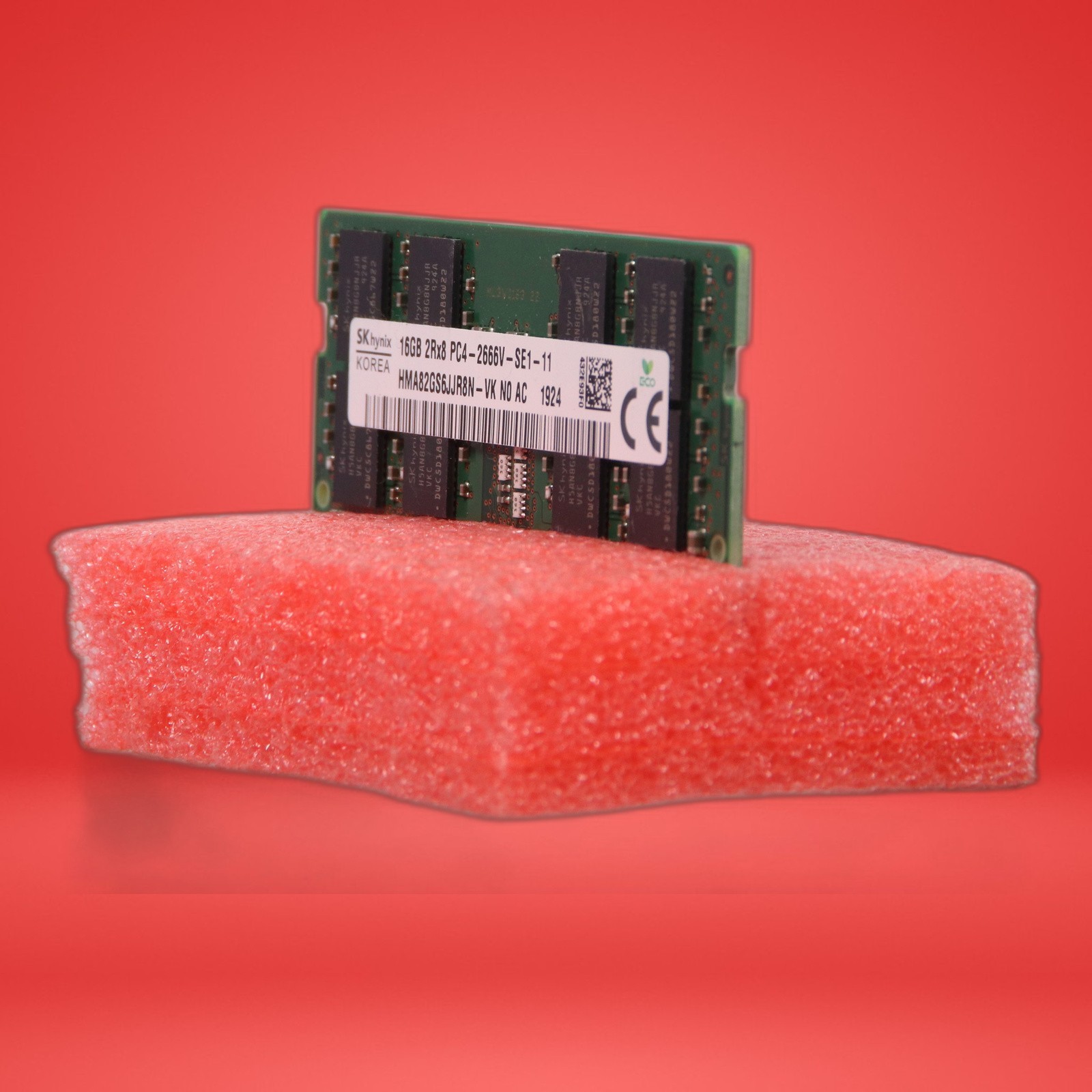 SK Hynix 16GB PC4-2666V DDR4 2666MHz HMA82GS6JJR8N-VK Laptop RAM