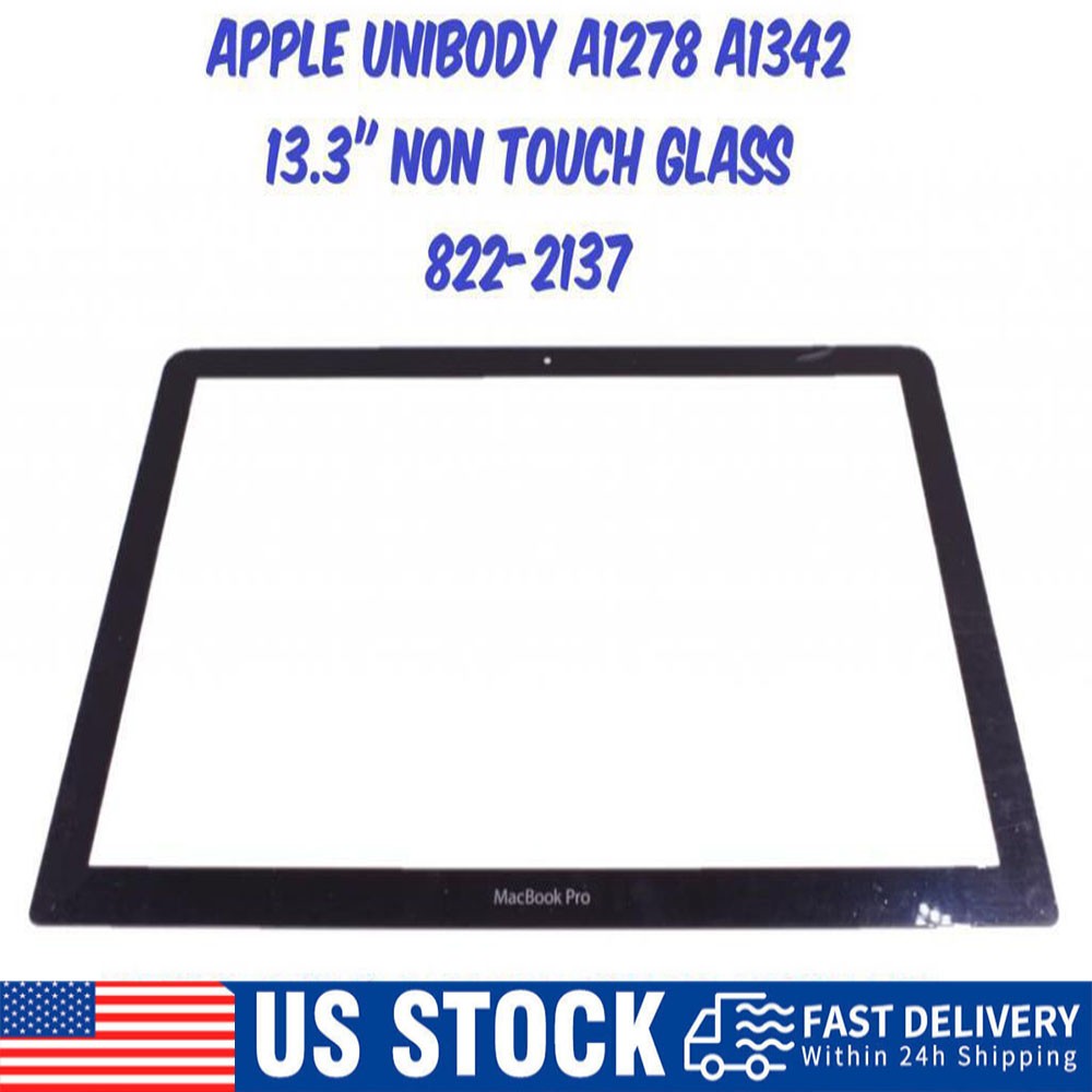 For MacBook Pro 13.3″ 13″ A1278 Front LCD Glass Screen Replacement Par A1278