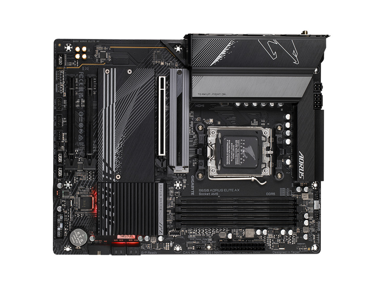 (Factory Refurbished) GIGABYTE B650 AORUS ELITE AX DDR5 PCIe 5.0 AM5 Motherboard