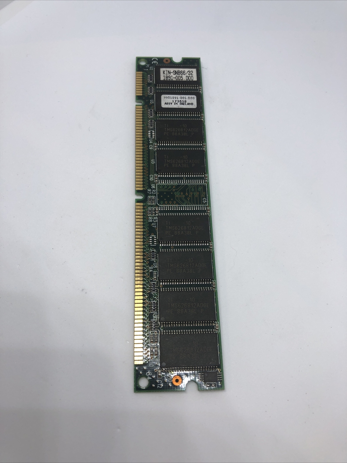 32 MB PC-66 SDRAM DIMMS 168 Pin – DRAM 3.3volts Vintage Memory *Warranty Non-ECC