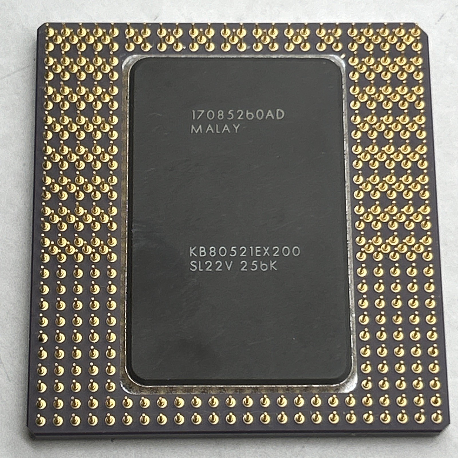 Intel Pentium Pro 200 MHz 256K Socket 8 CPU KB80521EX200 SL22V SL22T SL254
