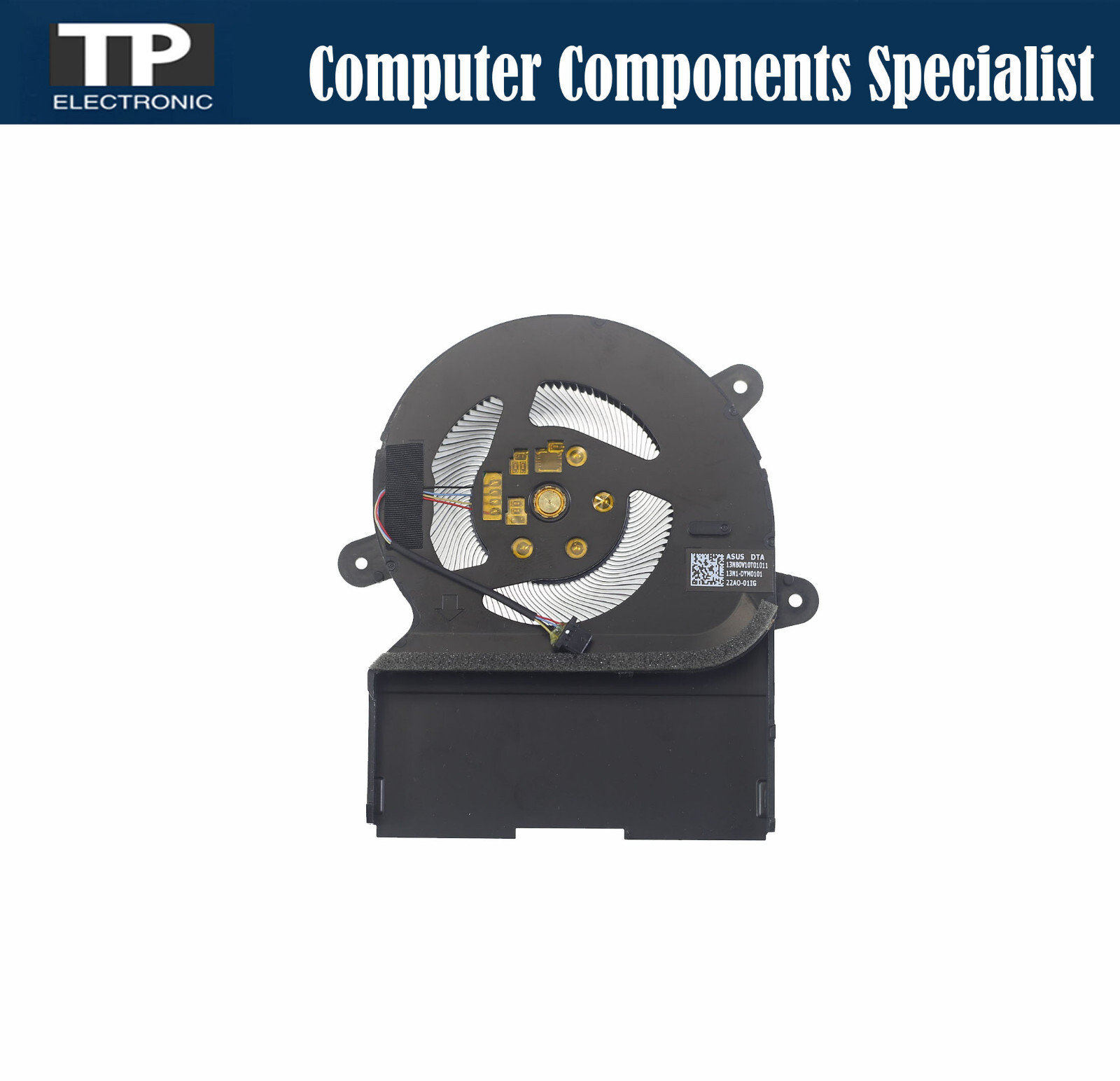 Laptop CPU Fan for ASUS ZENBOOK PRO DUO 15 OLED UX582L UX582LR UX582Z UX5100Z