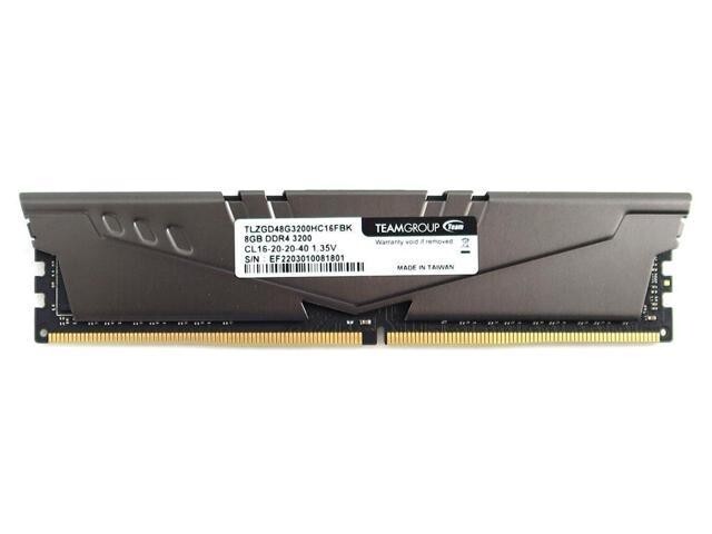 TeamGroup T-Force Vulcan Z 16GB (2x8GB) DDR4 RAM 3200Mhz (TLZGD48G3200HC16FBK)