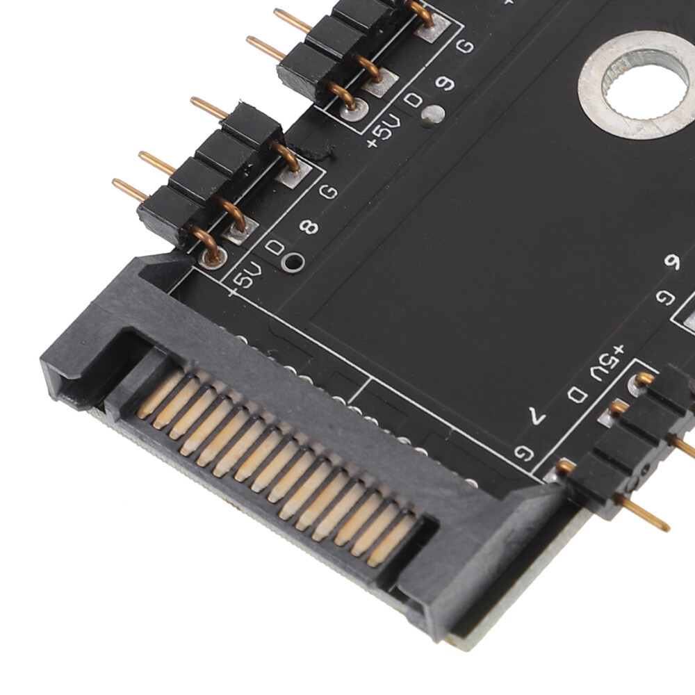 Electronic Rgb Hub Professional Argb Multi-use Fan Controller