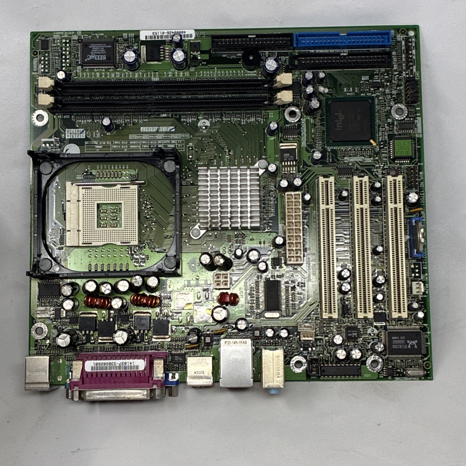 20021218 Emachine Imperial Glve Motherboard Mat No 137001 Working Condition