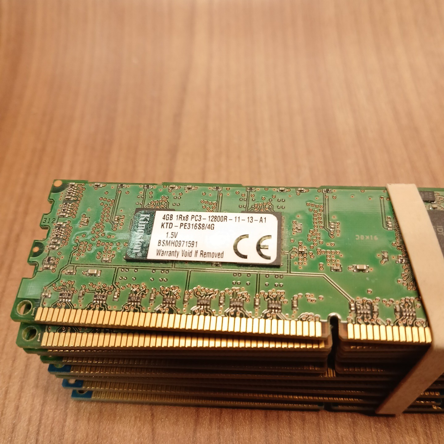 Lot of 11 Mixed Major Brands 4GB PC3L-12800R 1600Mhz Desktop Memory RAM