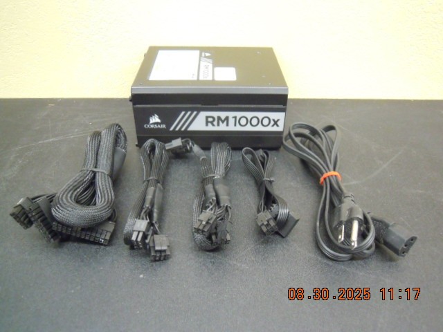 Corsair RM1000x 1000Watts 80 Plus Gold AC Power Supply | RPS0018 | CP-9020094