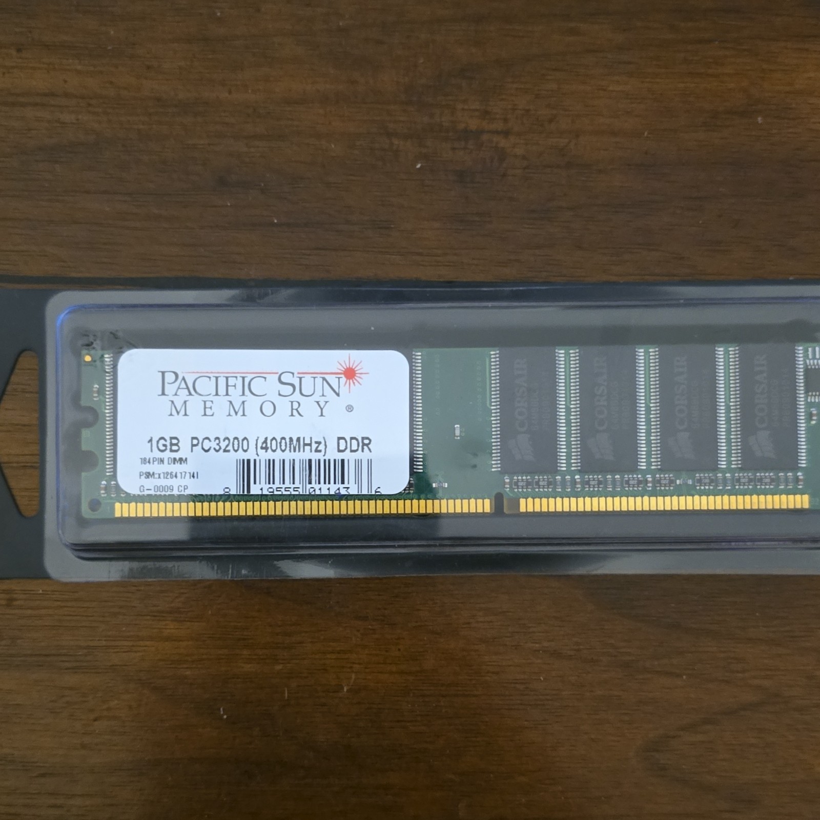 Pacific Sun 1GB DDR1 SDRAM DIMM 184-Pin PC3200 (DDR-400) Memory Module
