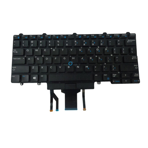 US Backlit Keyboard For Dell Latitude 5480 5490 7480 Laptops D19TR