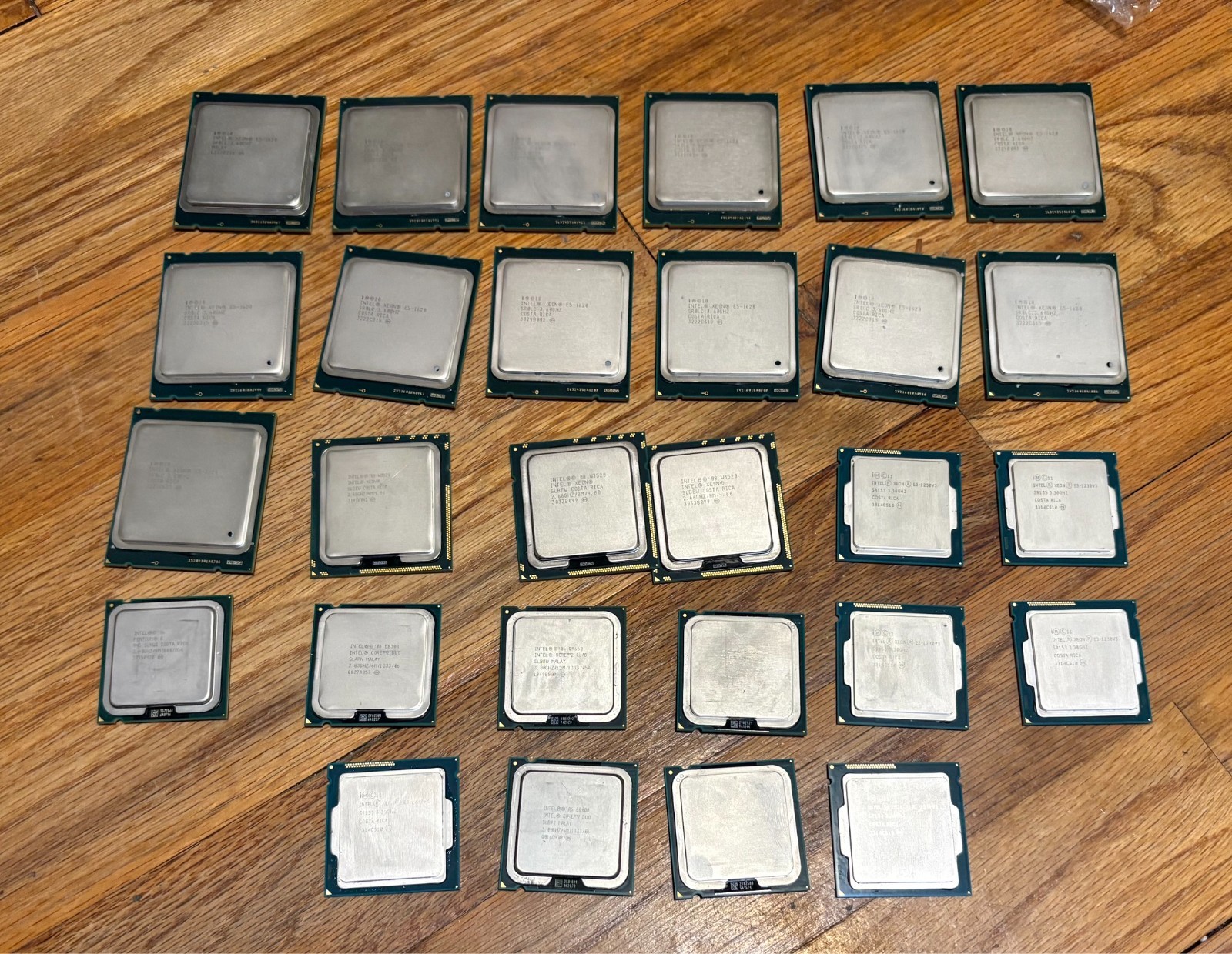 Lot of 28 Intel Xeon 3.3GHz E5-1620 Core 2 Duo Quad – TESTED WORKING – FREE SHIP