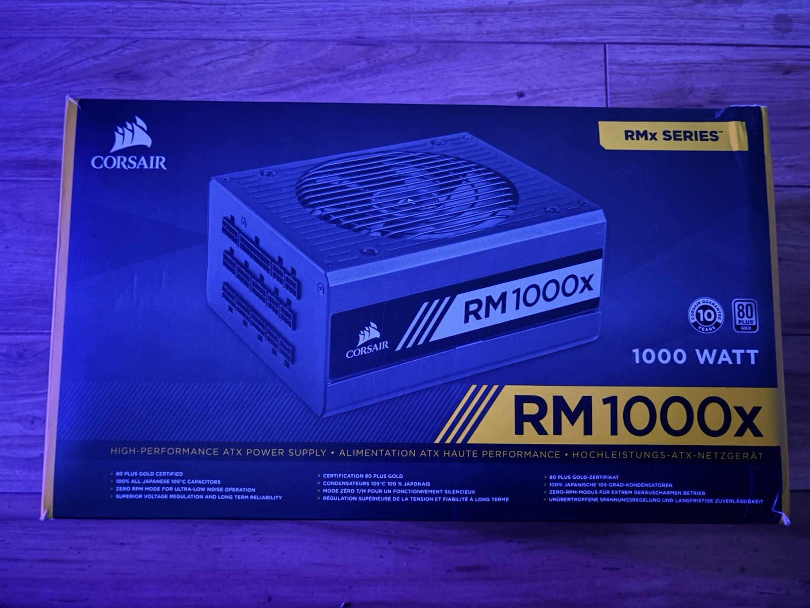 Corsair RM1000x RMx Series 1000W ATX Modular Power Supply Unit