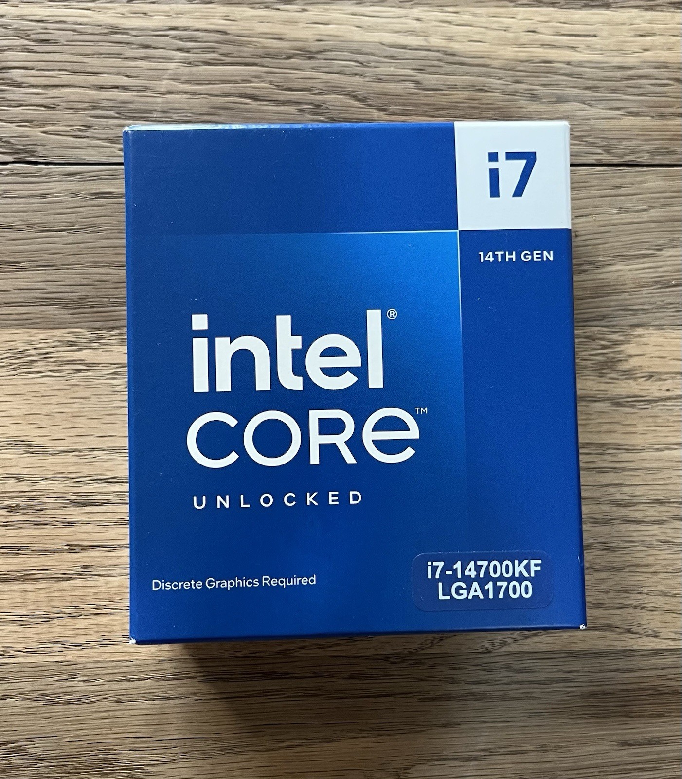 Intel Core i7-14700KF Unlocked CPU LGA1700 33MB Cache NEW SEALED Free Shipping