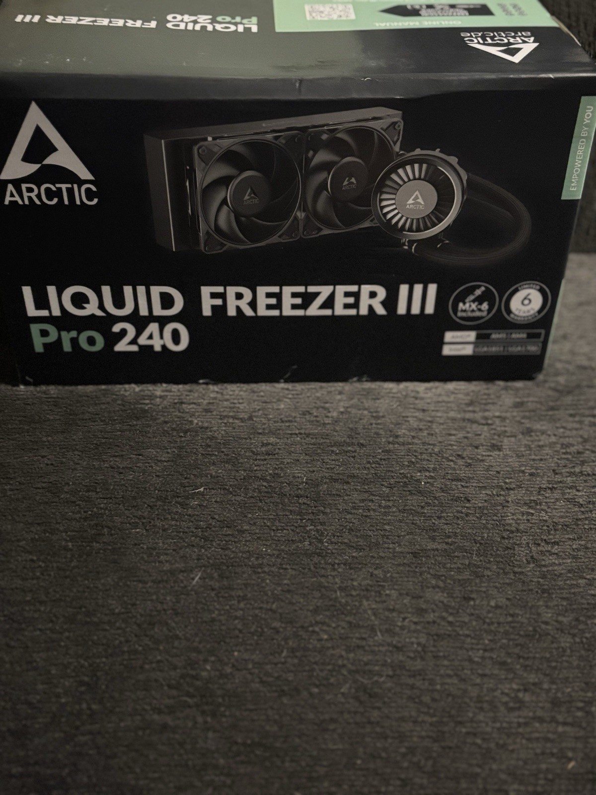 ARCTIC Liquid Freezer III Pro 240 black PC Water Cooler AIO CPU