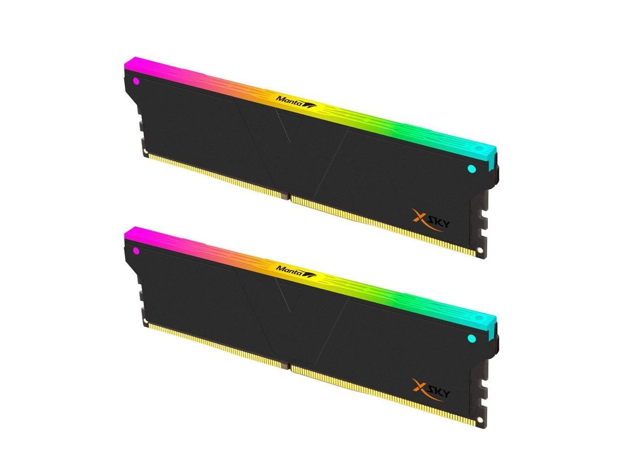 V-COLOR MANTA XSKY DDR5 32GB 6400MHZ CL32 RGB GAMING RAM (2X16GB) FOR AMD EXPO
