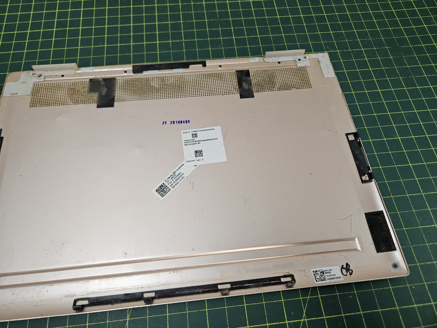 HP Spectre x360 13-AE 13t-AE 13.3 Bottom Case Cover Rose Gold 3CX33BATP30 #d146