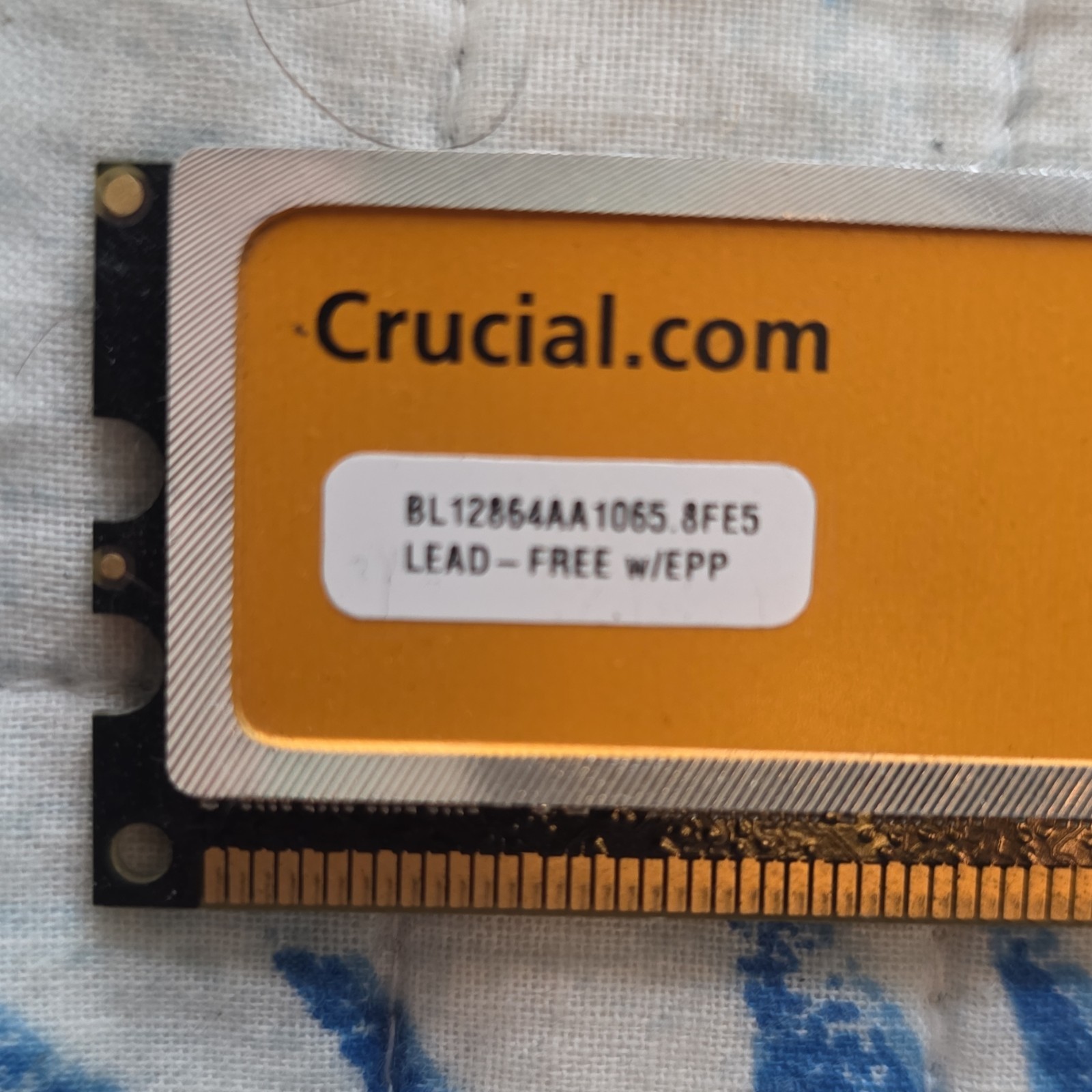 Crucial Ballistix 2x1GB DDR2 1066 (PC2 8500) Desktop Memory Model BL12864AA1065