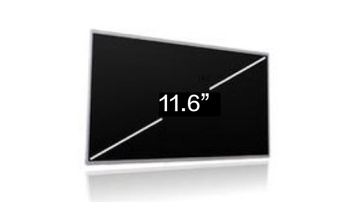 HP 3105m Laptop Screen 11.6 SLIM LED BOTTOM RIGHT WXGA HD