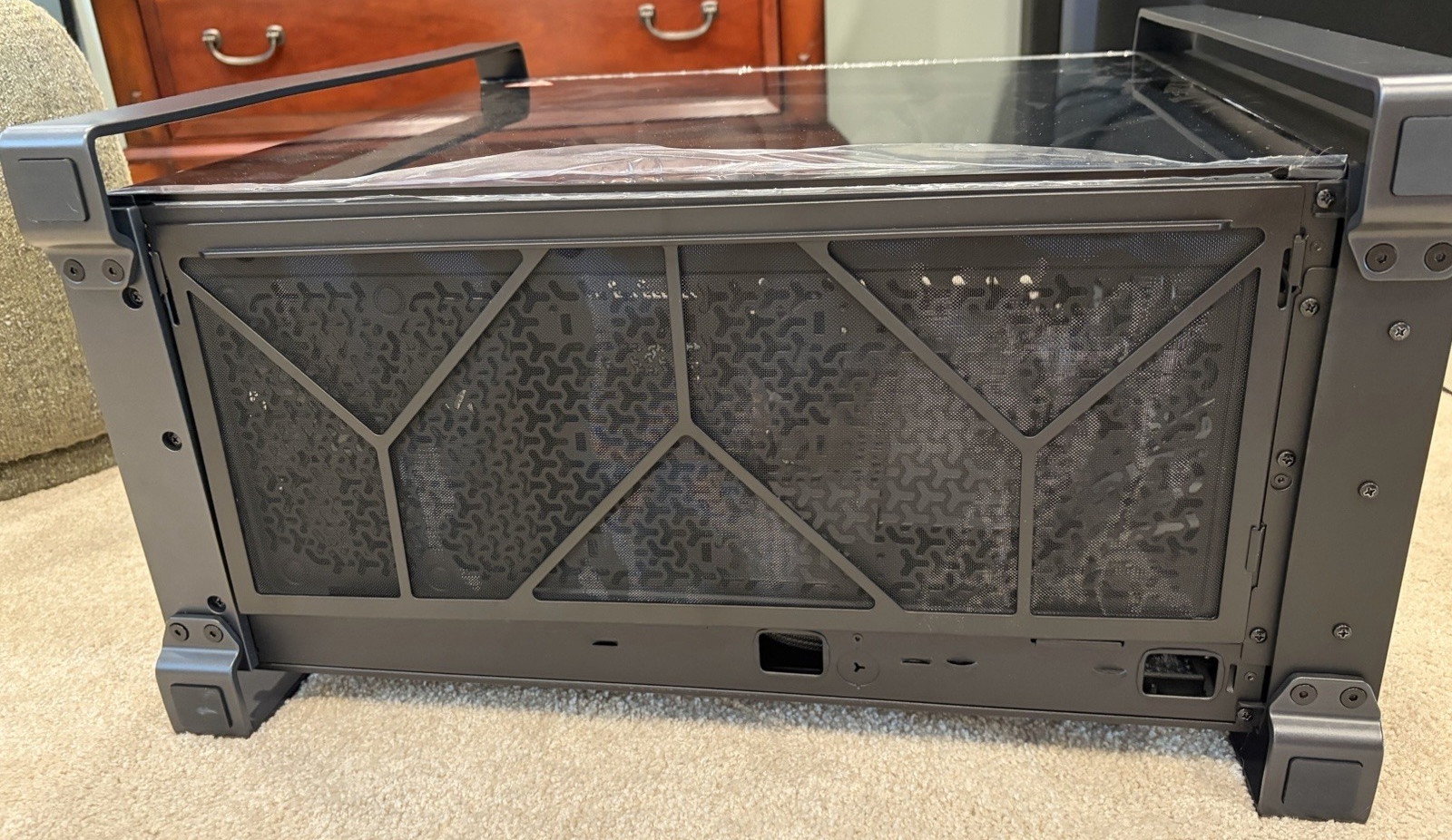 CORSAIR Gaming Desktop PC Case + iCue 360 RBG AIO, RX120 Fans+Hub, RM1200x PSU