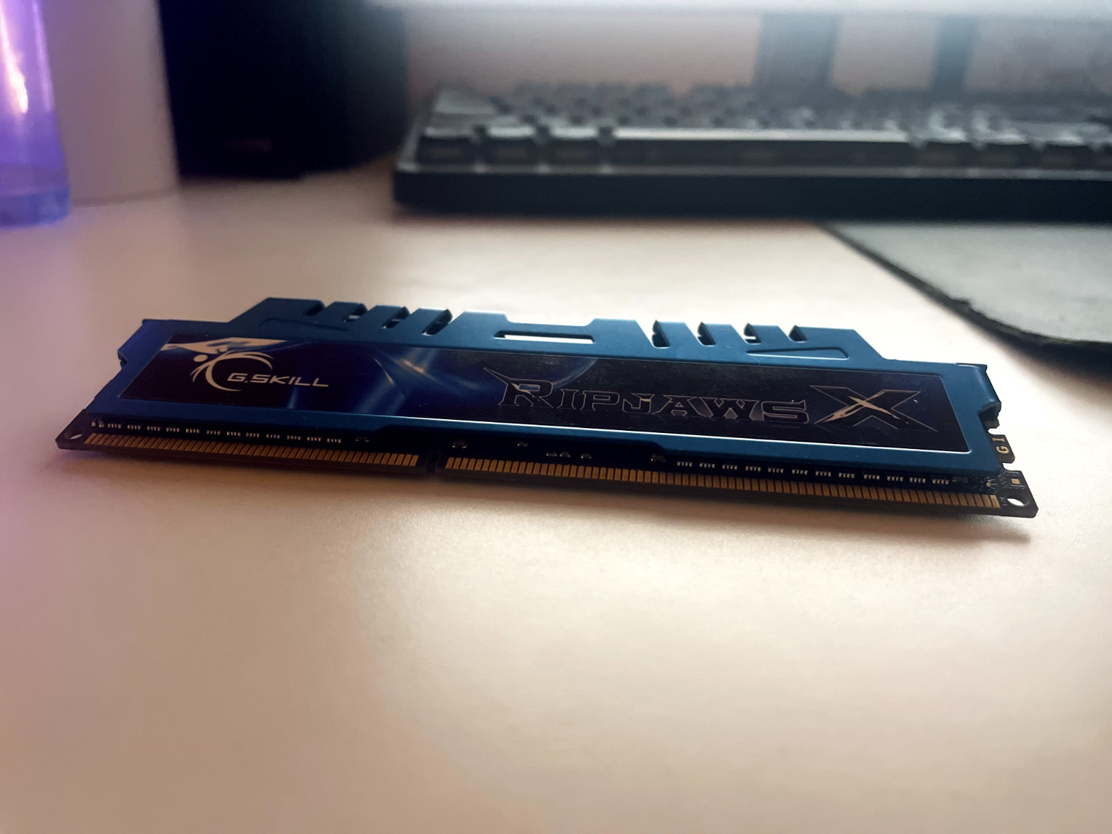 G.Skill RipjawsX 4GB DIMM DDR3 2400MHz PC3-19200 SDRAM Memory – See Listing
