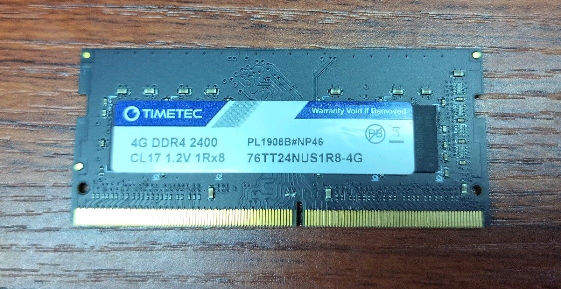 TIMETEC 4G DDR4 Laptop Ram