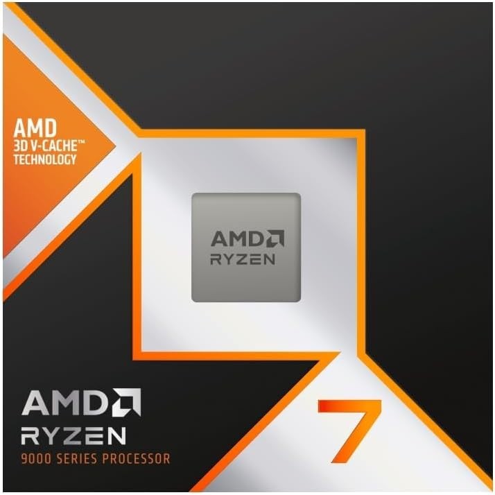 AMD Ryzen 7 9800X3D Desktop Processor with 8 Cores and 16 Threads
