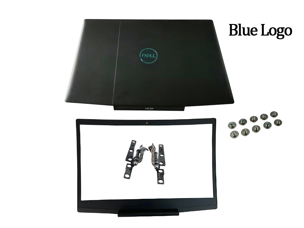 Dell Inspiron G3 15 3500 3590 0747KP LCD Back Cover & Bezel & Screws & Hinge Set