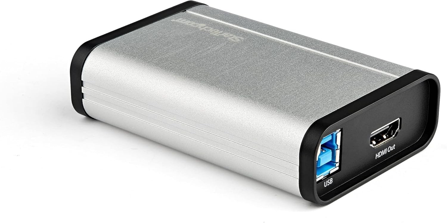 StarTech.com HDMI to USB C Video Capture Device 1080p 60fps – UVC – External USB