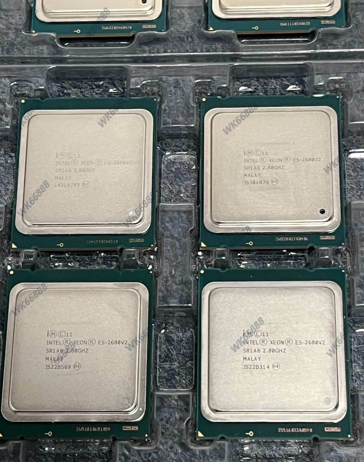 Intel Xeon E5-2680 V2 SR1A6 10Core 2.80GHz 25MB LGA2011 CPU processor 2680V2