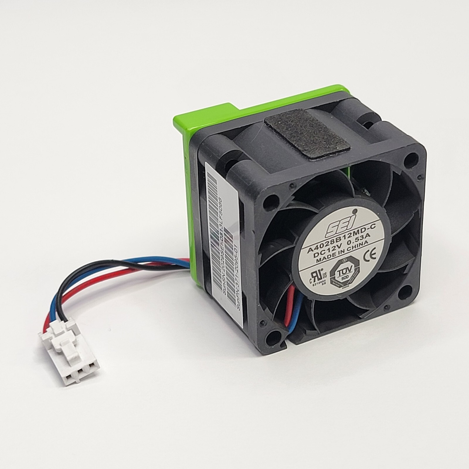 EXCELLENT – SEI A4028B12MD-C 371-2095-01 Sun Fire X2200 M2 Fan 12V 0.53A 3Pin