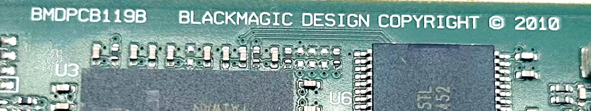 BLACKMAGIC BMDPCB119B 5-PORT DECKLINK DUO SDI PCIe VIDEO CAPTURE CARD