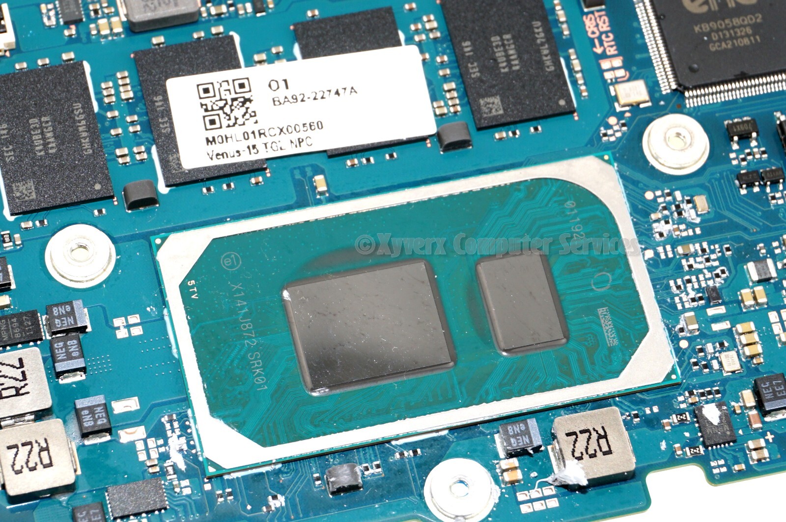 BA92-22747A OEM SAMSUNG MOTHERBOARD INTEL I7-1165G7 16G 15 NP950XDB-KC3US *