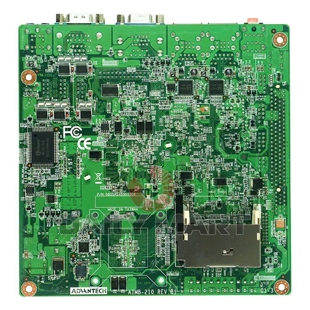 Used & Tested ADVANTECH AIMB-210 REV.B1 AIMB-210G2-S6B1E Industrial Motherboard