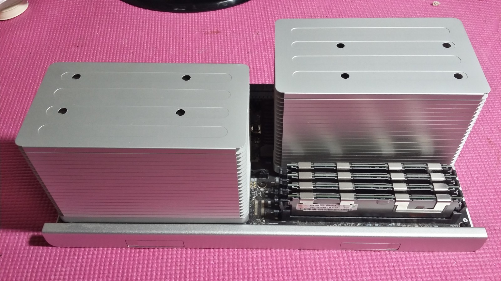 APPLE MAC PRO 5,1 2010 2012 CPU TRAY DUAL XEON 2.93GHZ 6-CORES EACH 64GB RAM