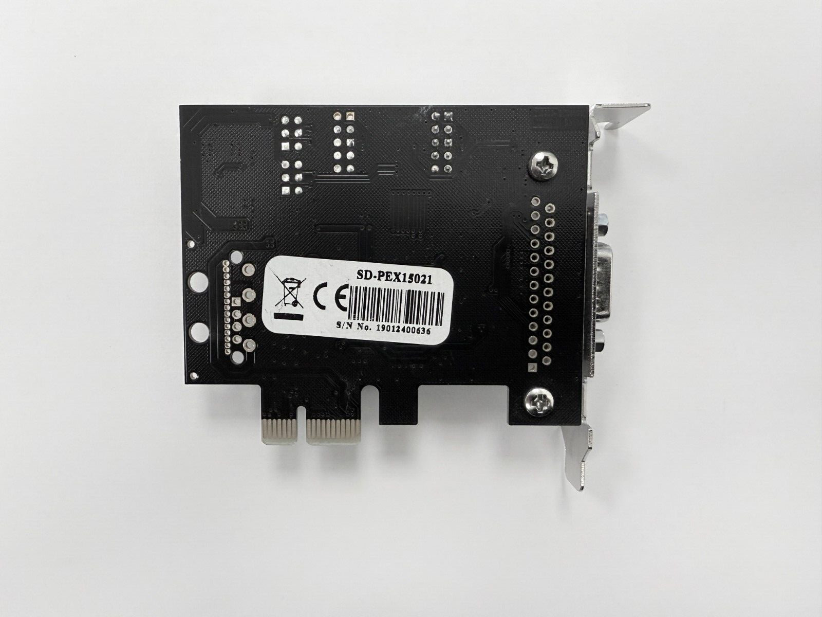 SYBA SD-PEX15021 SINGLE PORT SERIAL PCI EXPRESS CARD