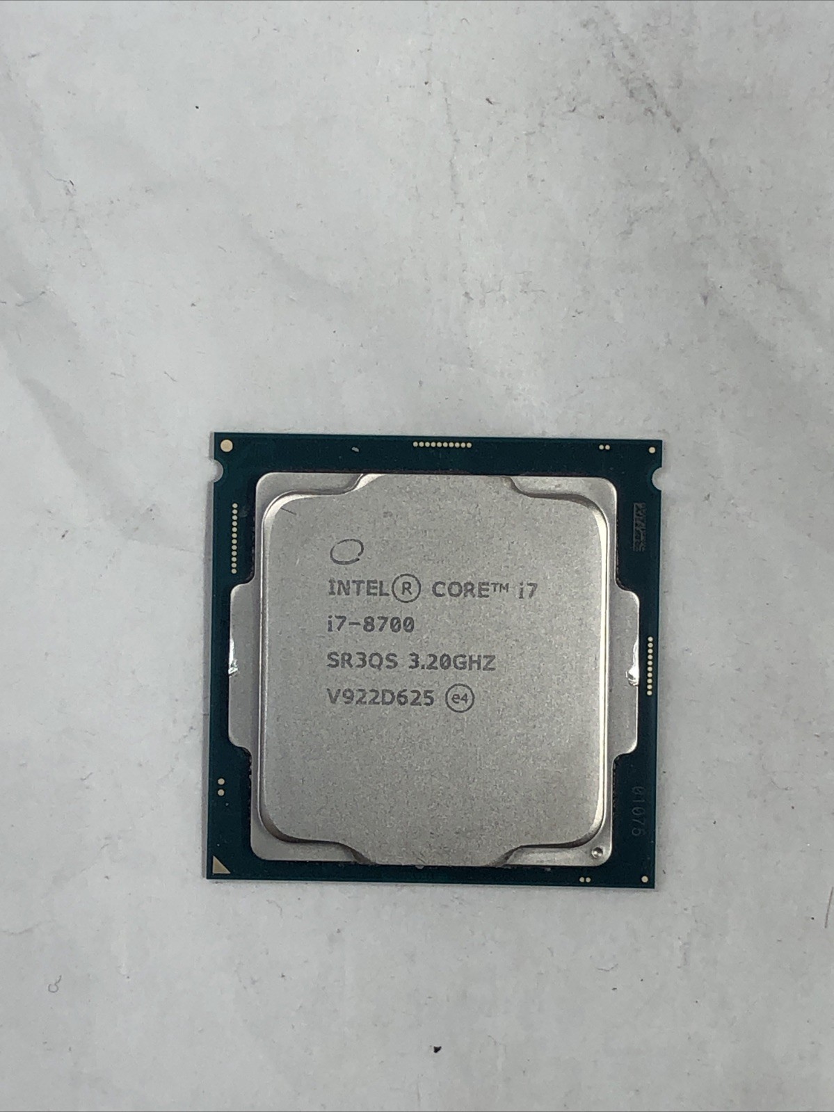 Intel Core i7-8700 SR3QS 3.2GHz 12 MB Cache 6-Core CPU Processor