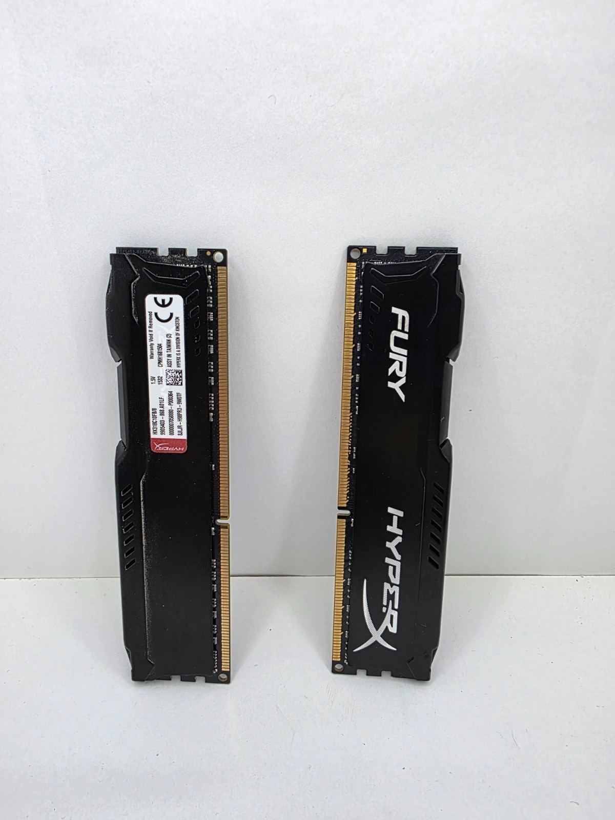 Kingston HyperX FURY 16GB (2x8GB) DDR3 1866MHz CL10 HX318C10FB/8 Black RAM Used