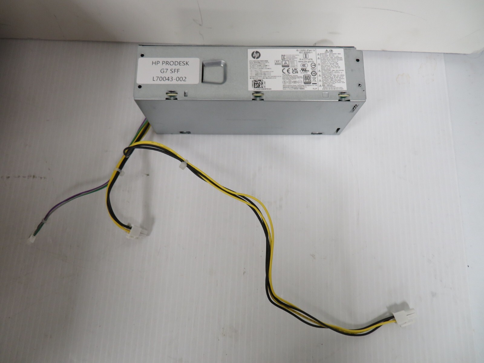 Genuine HP ProDesk G7 SFF 210W Power Supply Unit D19-210P1A L70043-002