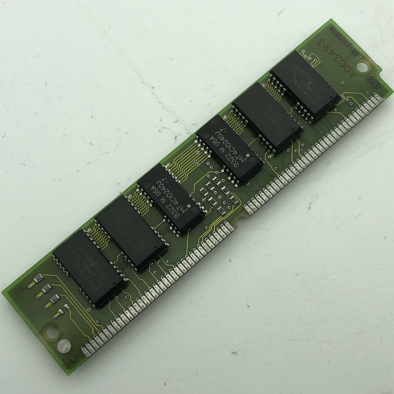 IBM 4MB, 1Mx36 RAM Module Fru# 57G9184 / 33G0206 70ns SIMM Parity Memory 72-pin
