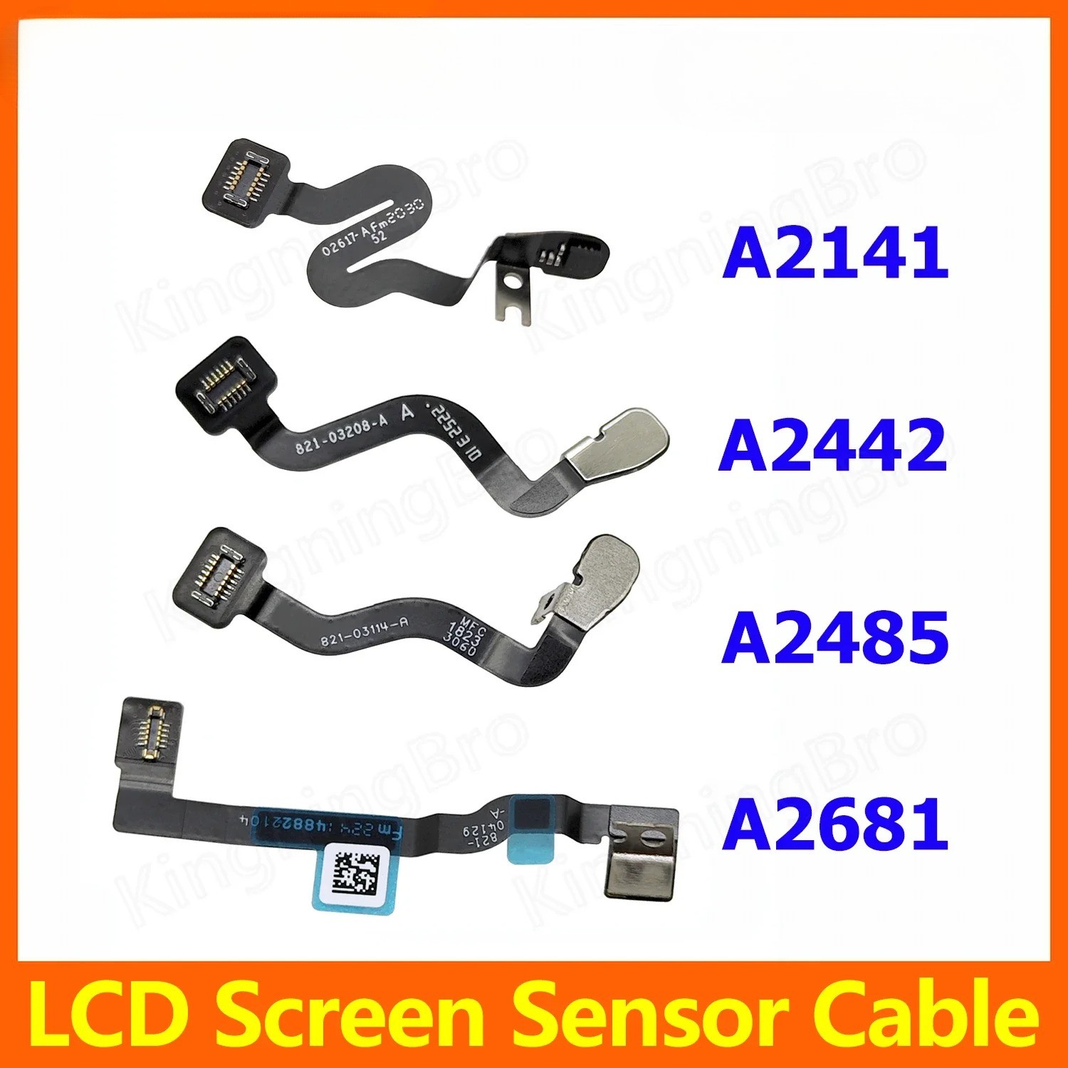 LCD Sleep Cable For Macbook Pro M1 M2 A2141 A2442 A2485 821-02617-A 821-03208-A