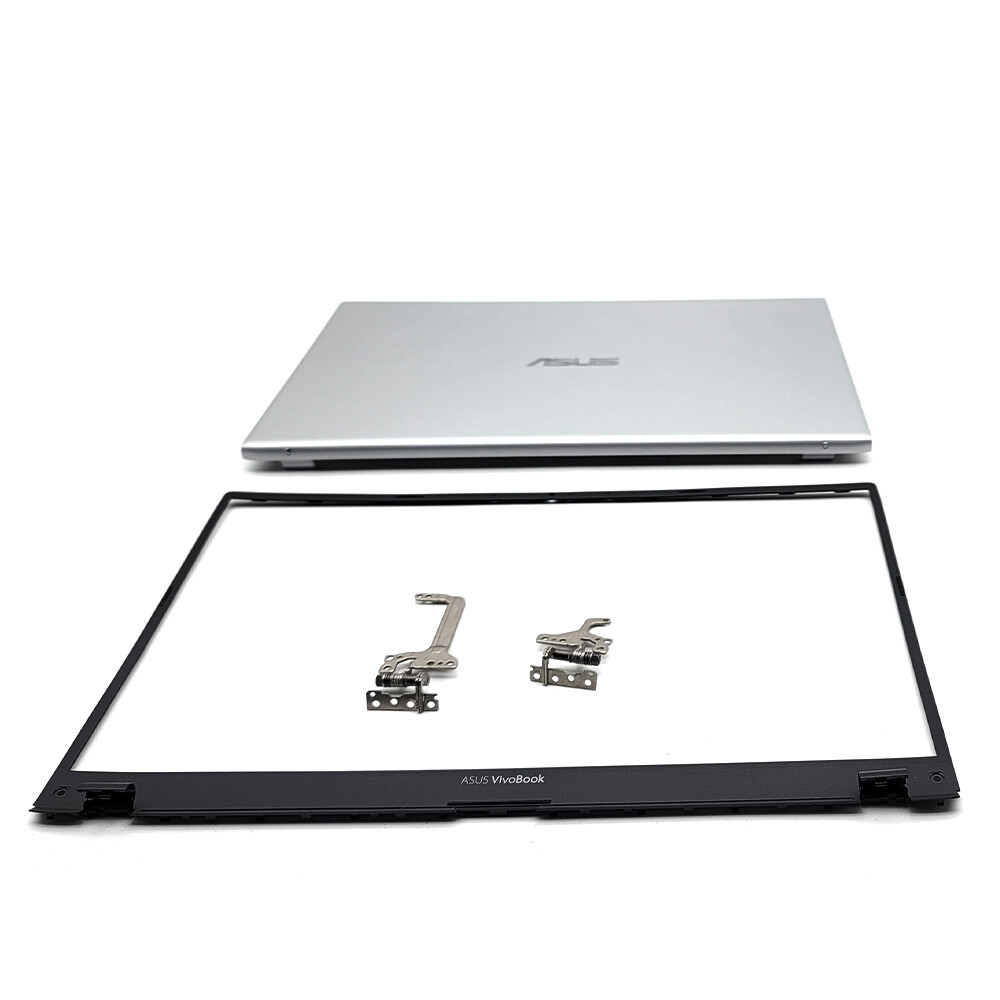 Back Cover & Bezel Hinges For ASUS VivoBook X512 X512U F512 V5000F Top Silver US