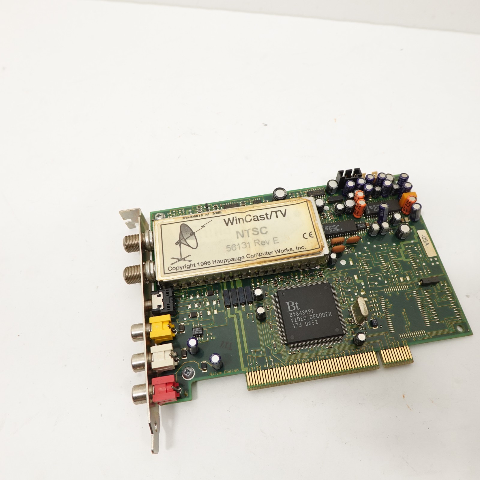Vintage Hauppauge Wincast TV PCI 56131 NTSC TV TUNER CARD