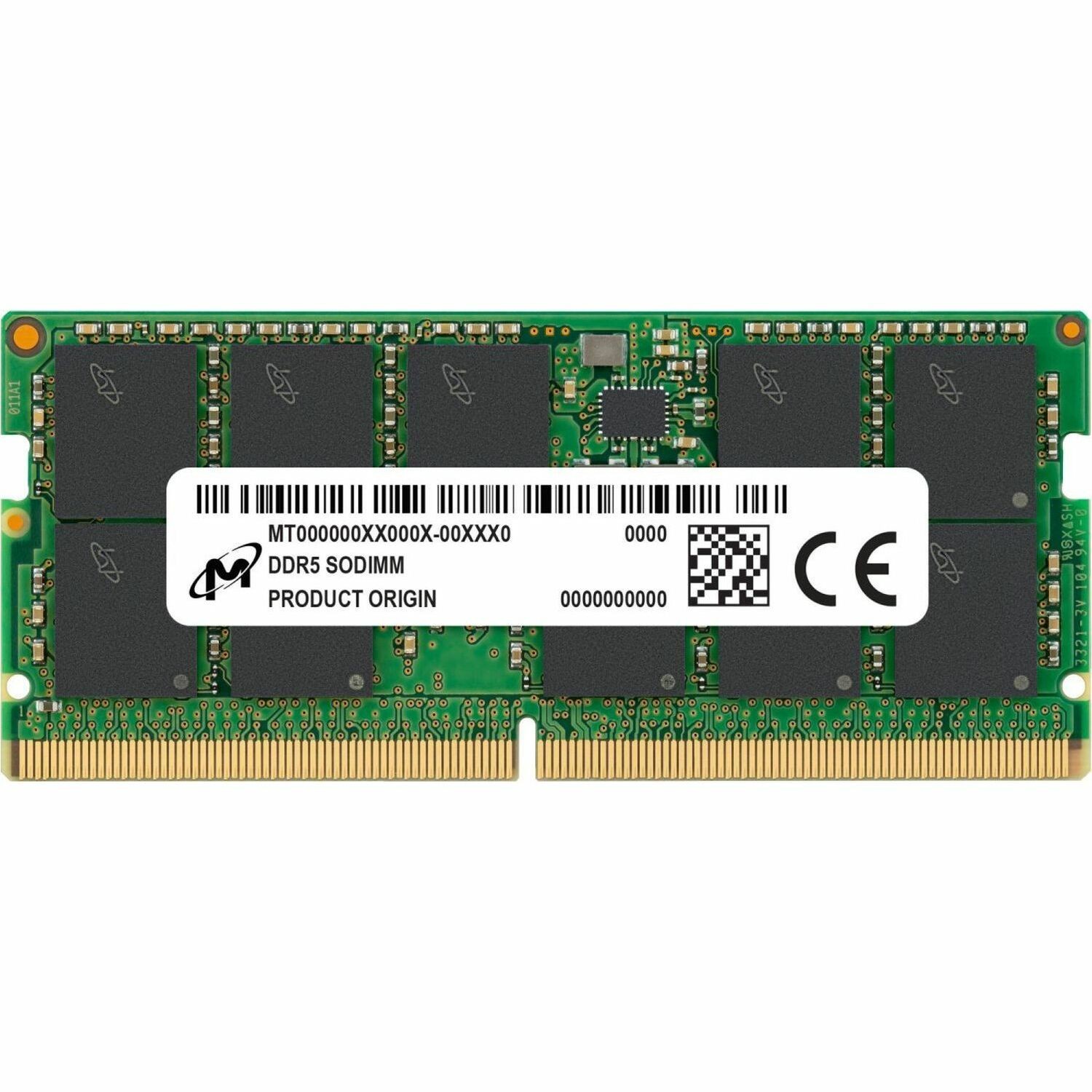 DDR5 Module – 32 GB – SO-DIMM 262-pin – 5600 MHz / PC5-44800 Crucial