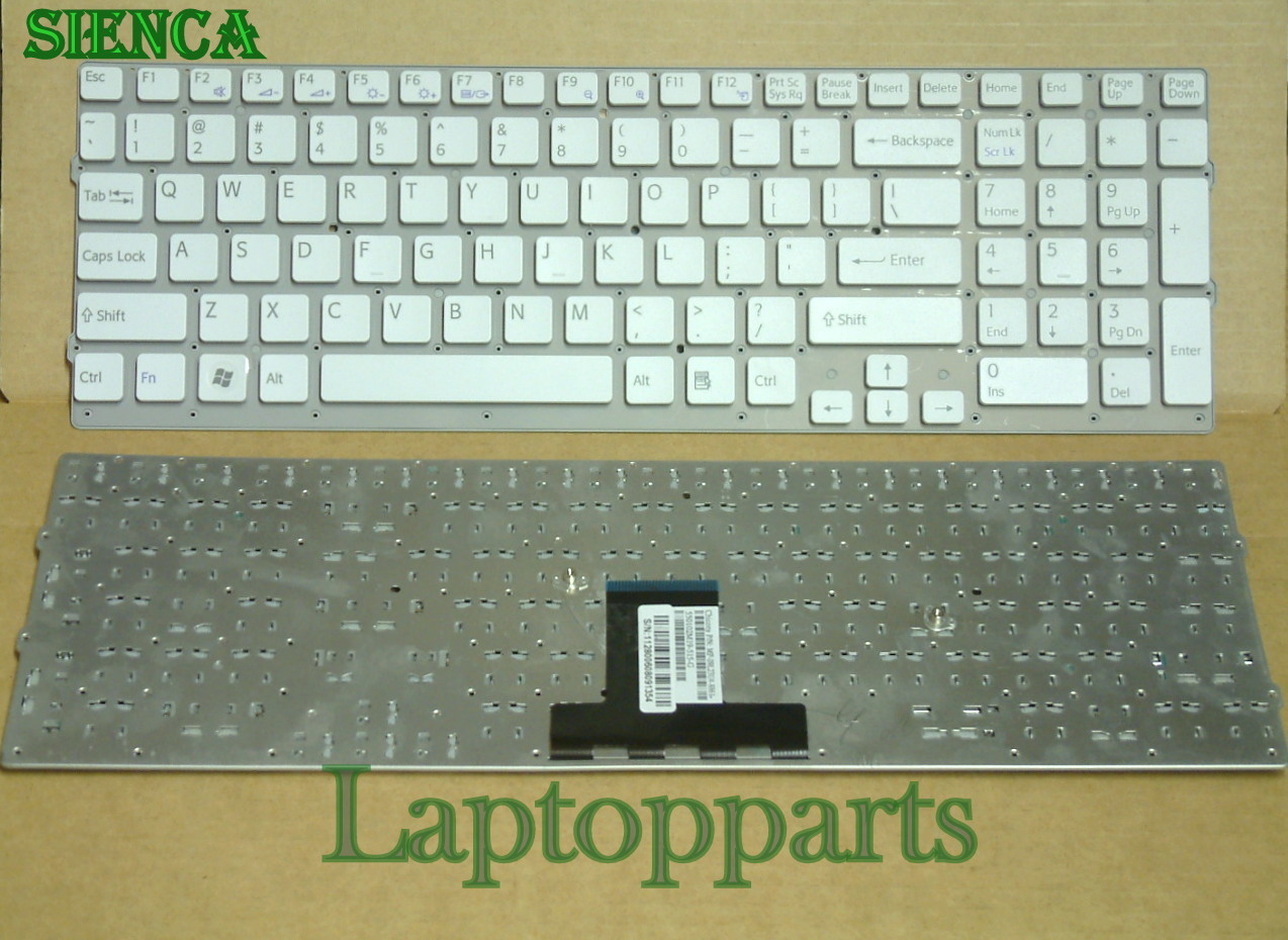 GENUINE Sony Vaio VPCEB A1766426A A-1766-426-A White keyboard New US