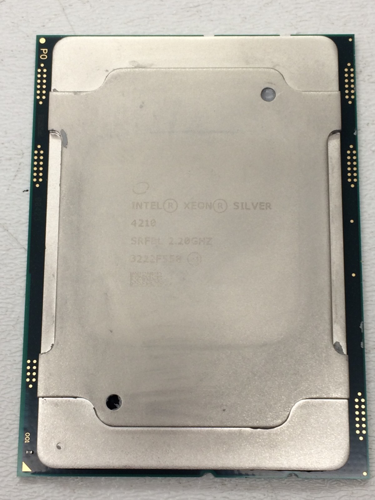 Intel Xeon SRFBL 4210 Deca-core (10 Core) 2.20 GHz Silver Processor w heatsink