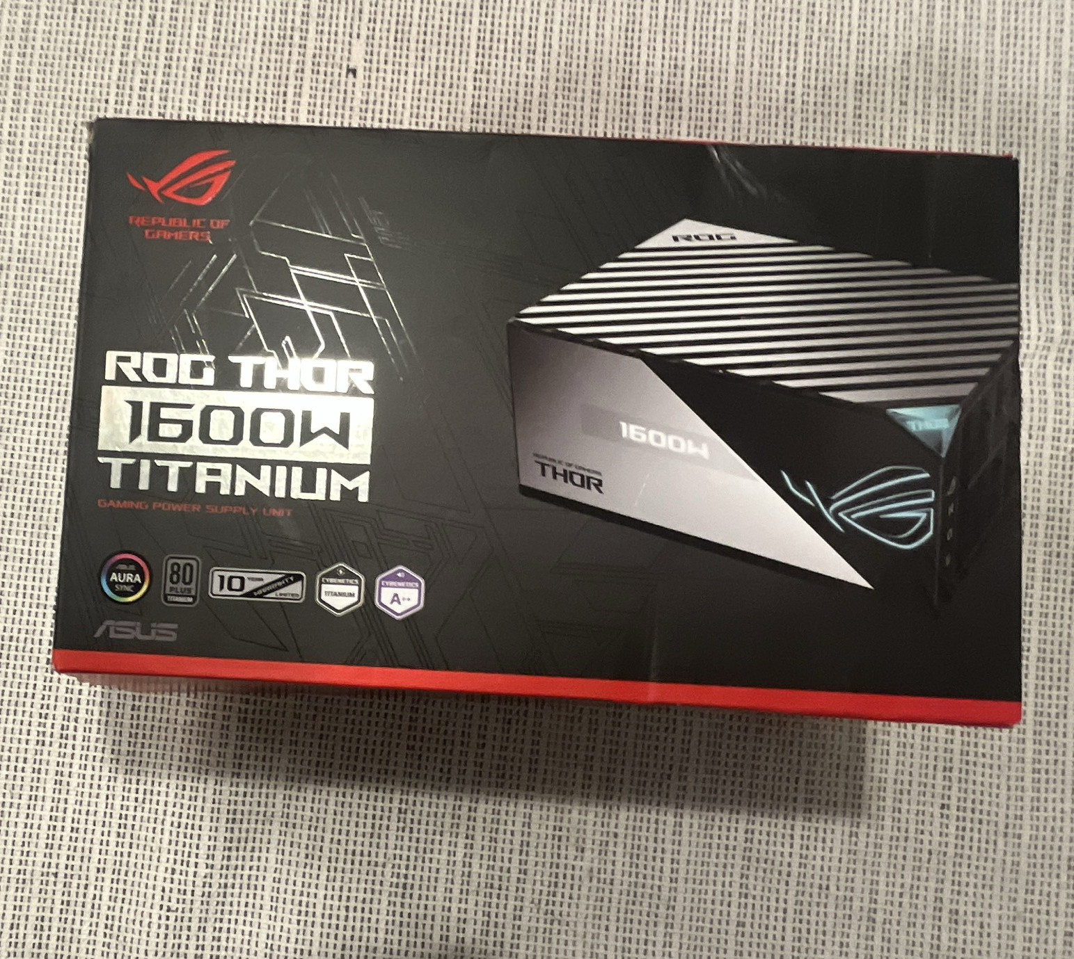 ASUS ROG Thor 1600T 1600W Titanium ATX Modular PSU ROG-THOR-1600T