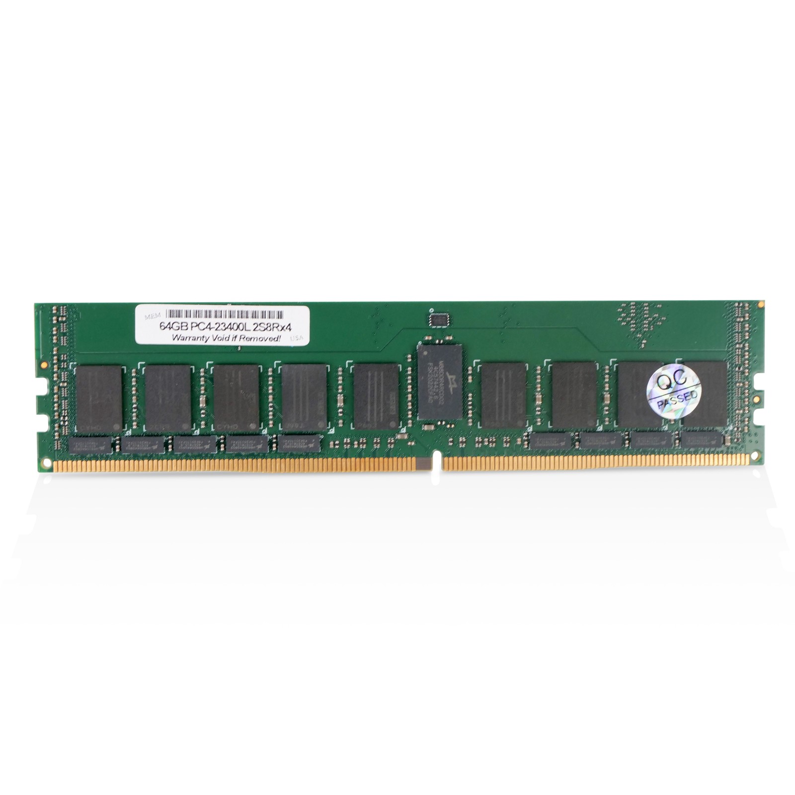 WL OEM 64GB DDR4 2933MHz PC4-23400R 2S8Rx4 ECC LRDIMM RAM