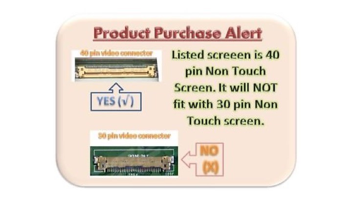 HP G71-340US Laptop Screen 17.3 LED BOTTOM RIGHT WXGA++