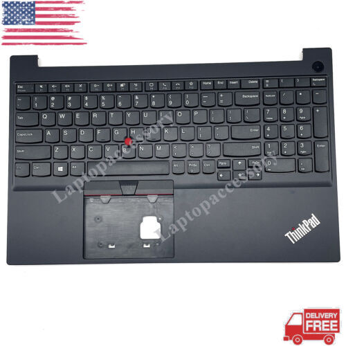 For Lenovo Thinkpad E15 Gen 2 3 4 20T8 20T9 Black Palmrest Keyboard Non-Backlit