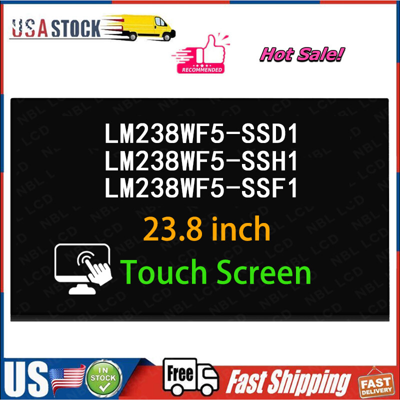 Replacement for HP Pavilion 24-XA1129 LCD Panel 1920×1080 23.8″ LM238WF5-SSD1 US
